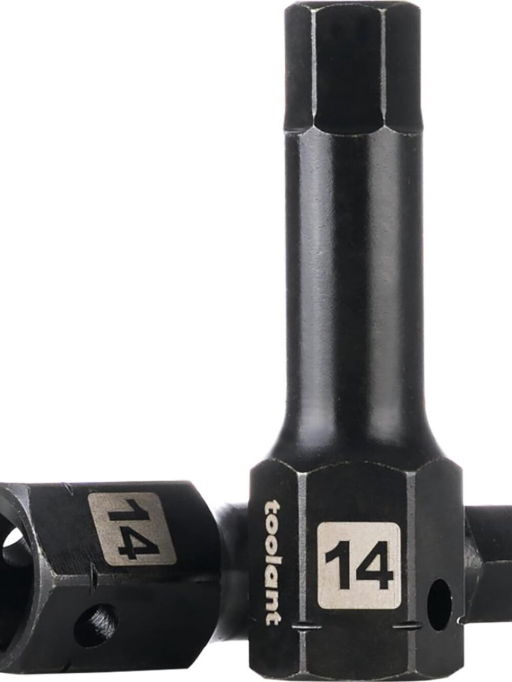 toolant 1/2" drive 14mm impact hex bit socket set 2PCS
